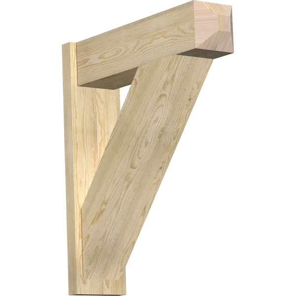 Ekena Millwork Traditional Rough Sawn Craftsman Outlooker, Douglas Fir, 8"W x 30"D x 34"H OUT08X30X34TRA04RDF - main